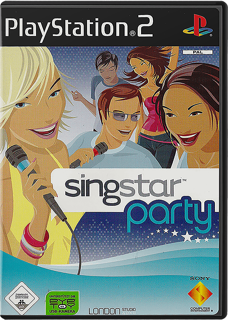 SingStar Party box art for Playstation 2